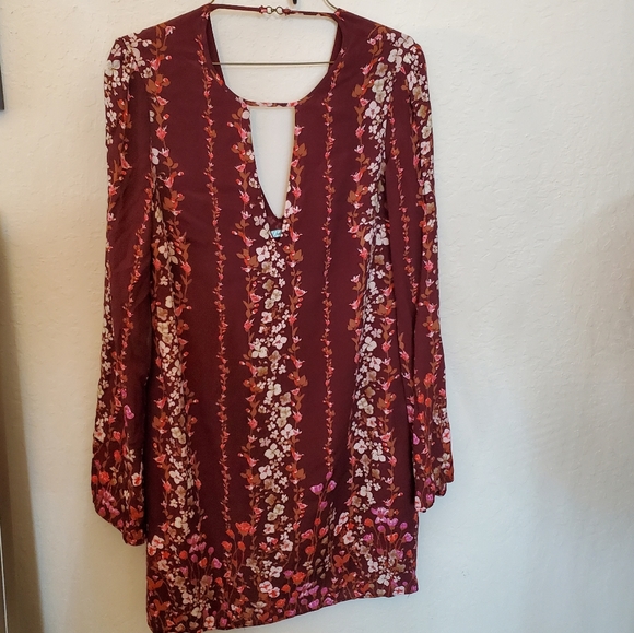 Kimchi Blue Floral Dress Size Small - Picture 3 of 5